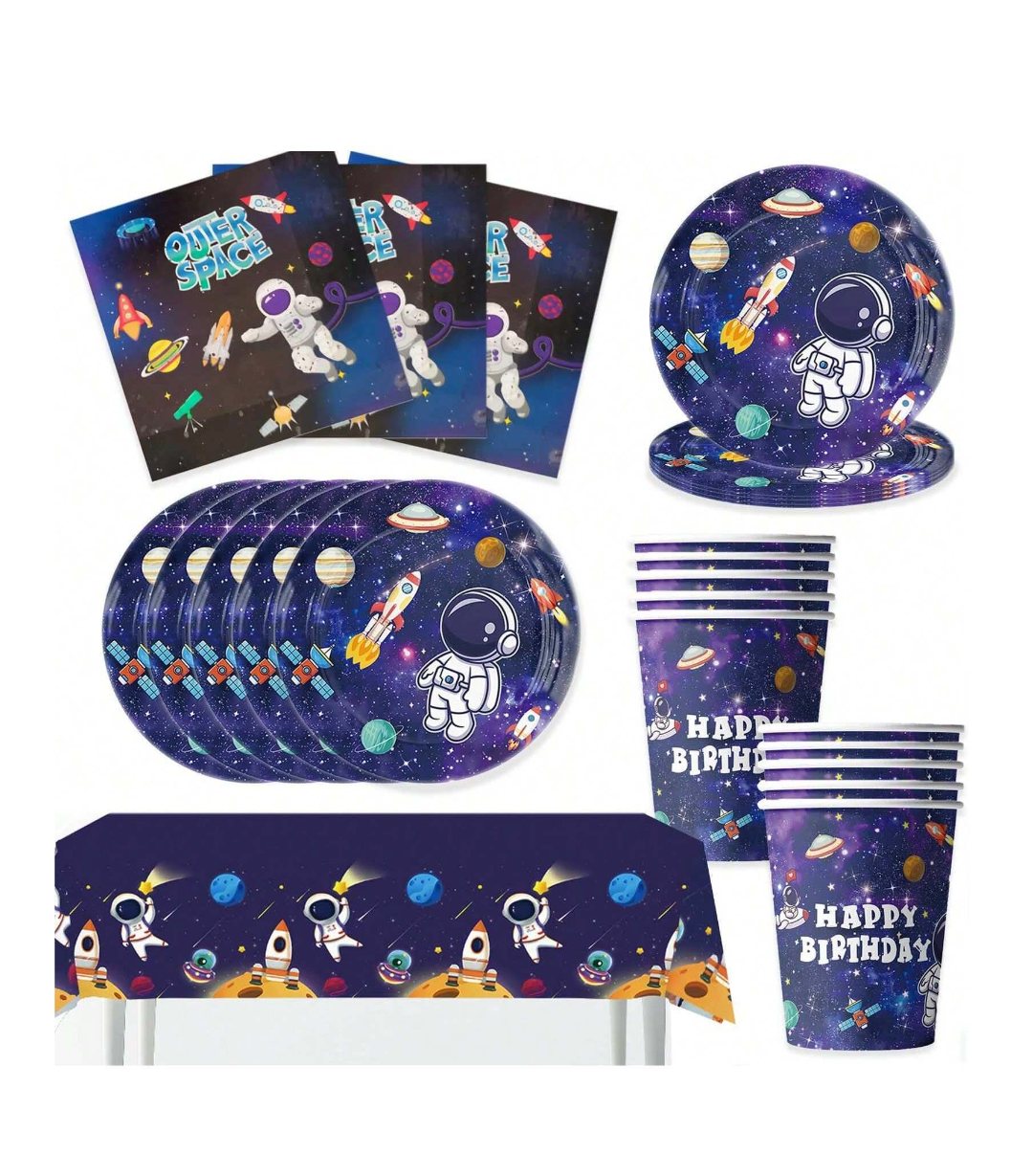 Space Adventure Paper Plates (Pack of 10)