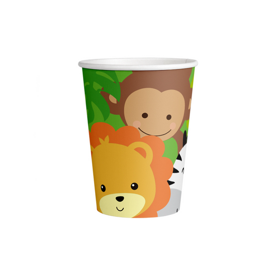 Safari Adventure Paper Cups (Pack of 10)