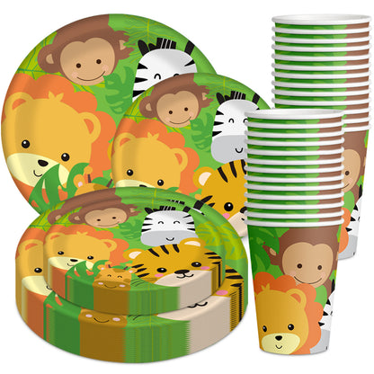 Safari Adventure Paper Cups (Pack of 10)