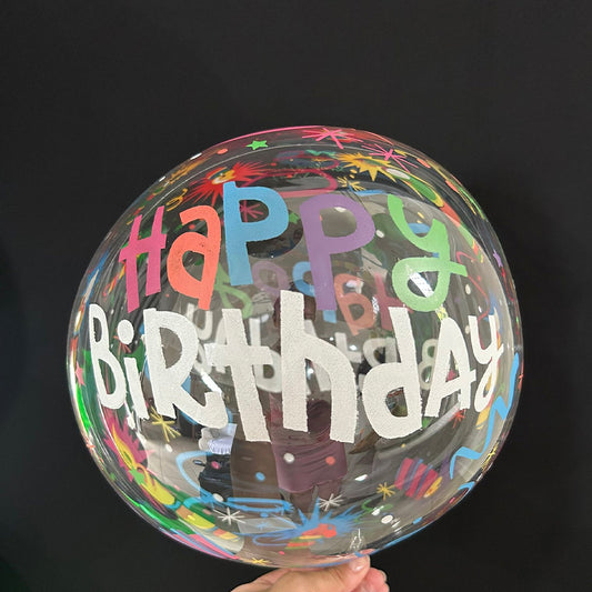 Happy BIrthday Bubble Balloon