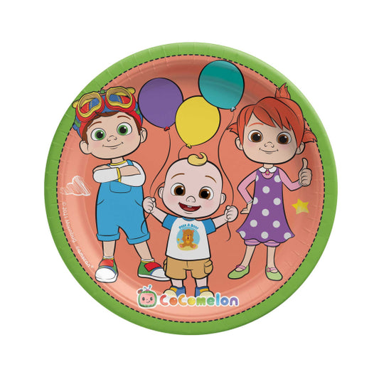 Cocomelon Party Plates (Pack of 8)