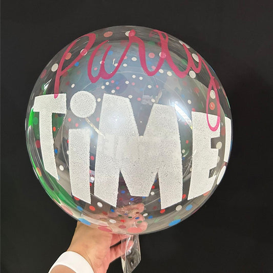 Party Time Bubble Balloon