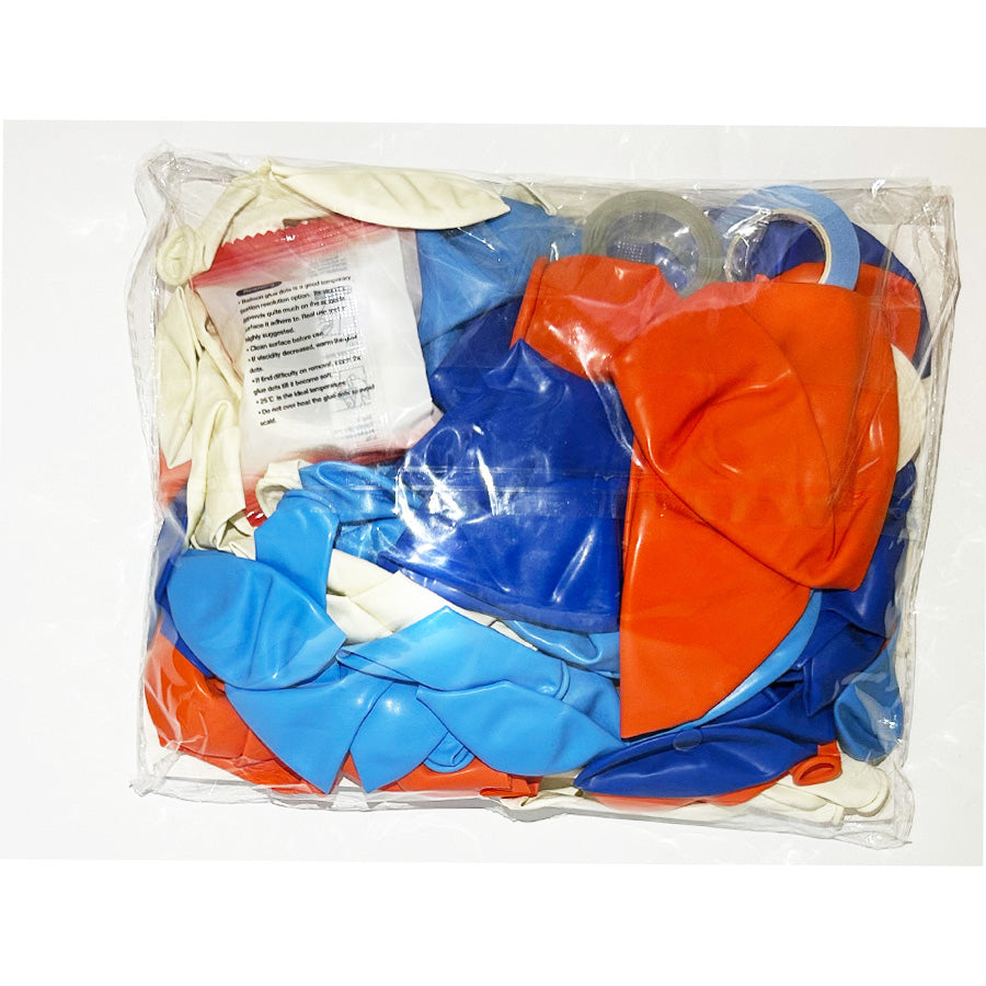 Blue Dog Balloon Garland Set - 117 PCS