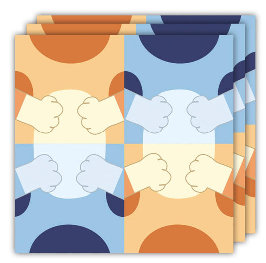 Orange Dog Napkins (Pack of 20)
